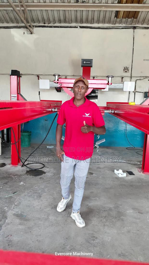 Commercial 3d Compiterized Wheel Alignment Machine With 4t Carlift - thumbnail 2