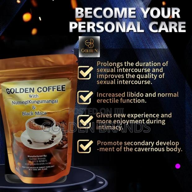Men's Power Coffee With Nutmeg + Black Maca