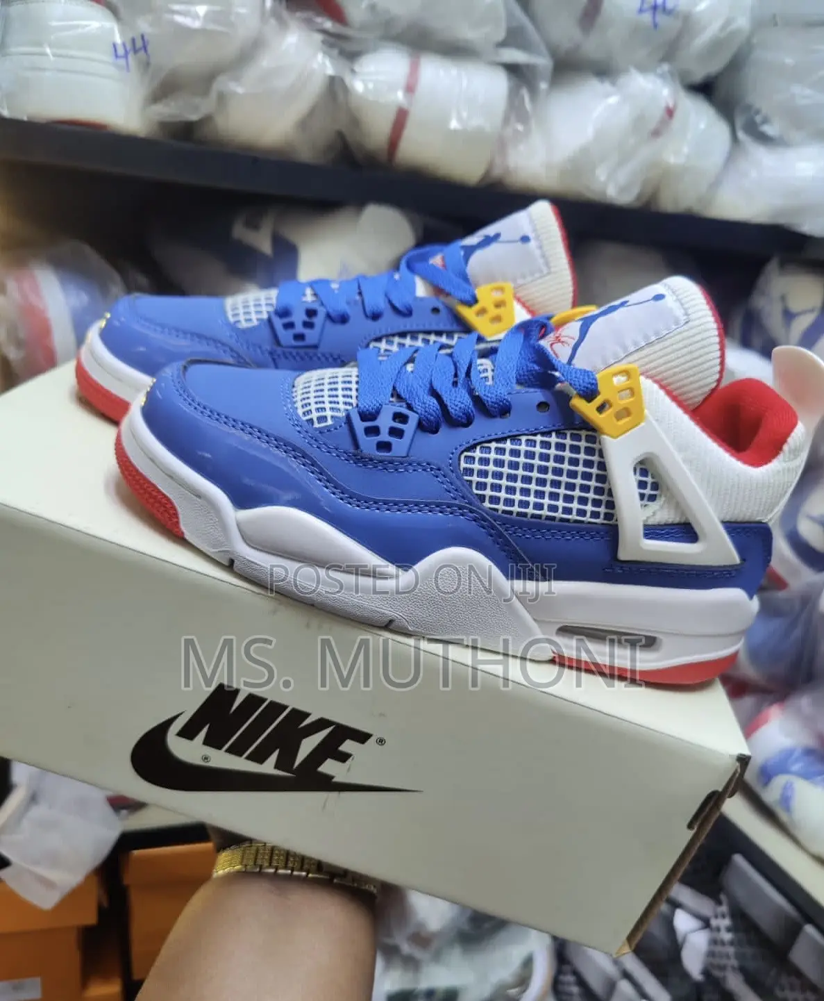 Nike Air Jordan 4 Retro (Gs) "Messy Room" Sneakers,