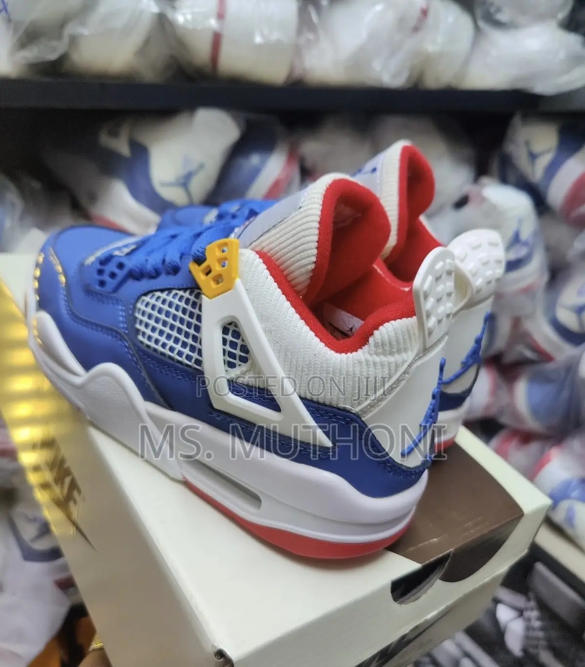Nike Air Jordan 4 Retro (Gs) "Messy Room" Sneakers,