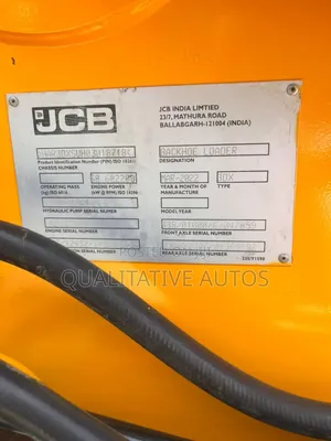 JCB Backhoe Loader 2022