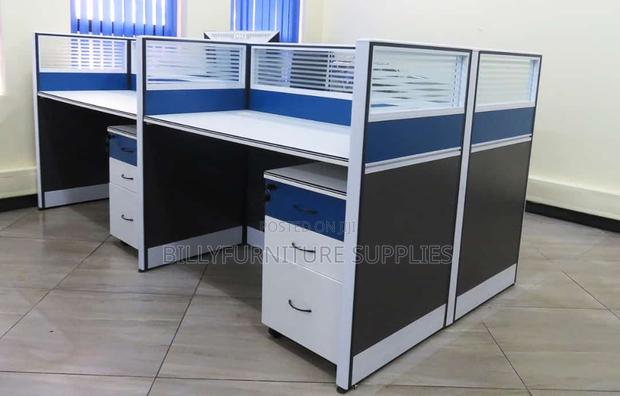 4 Way Office Desk Workstation Kenya
