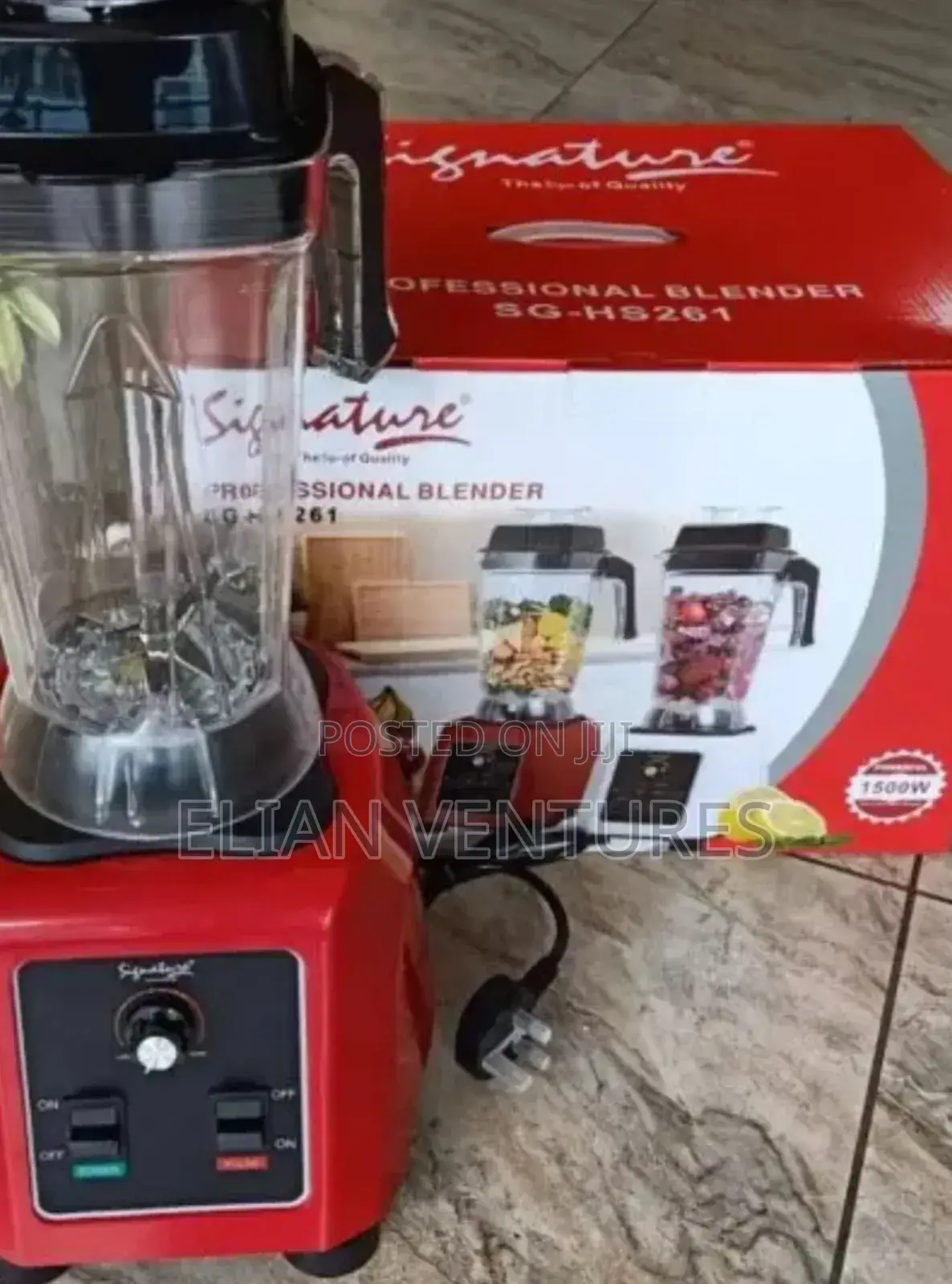 Original Signature Blender 1500 Watts