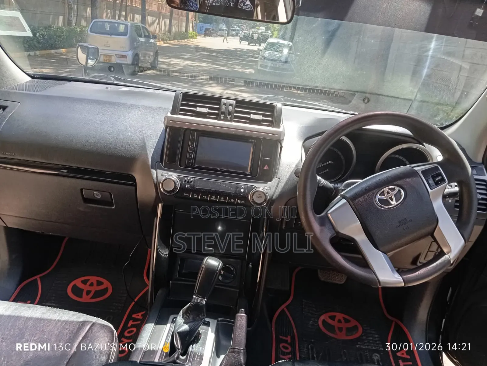 Toyota Land Cruiser Prado 2014 Matt Black