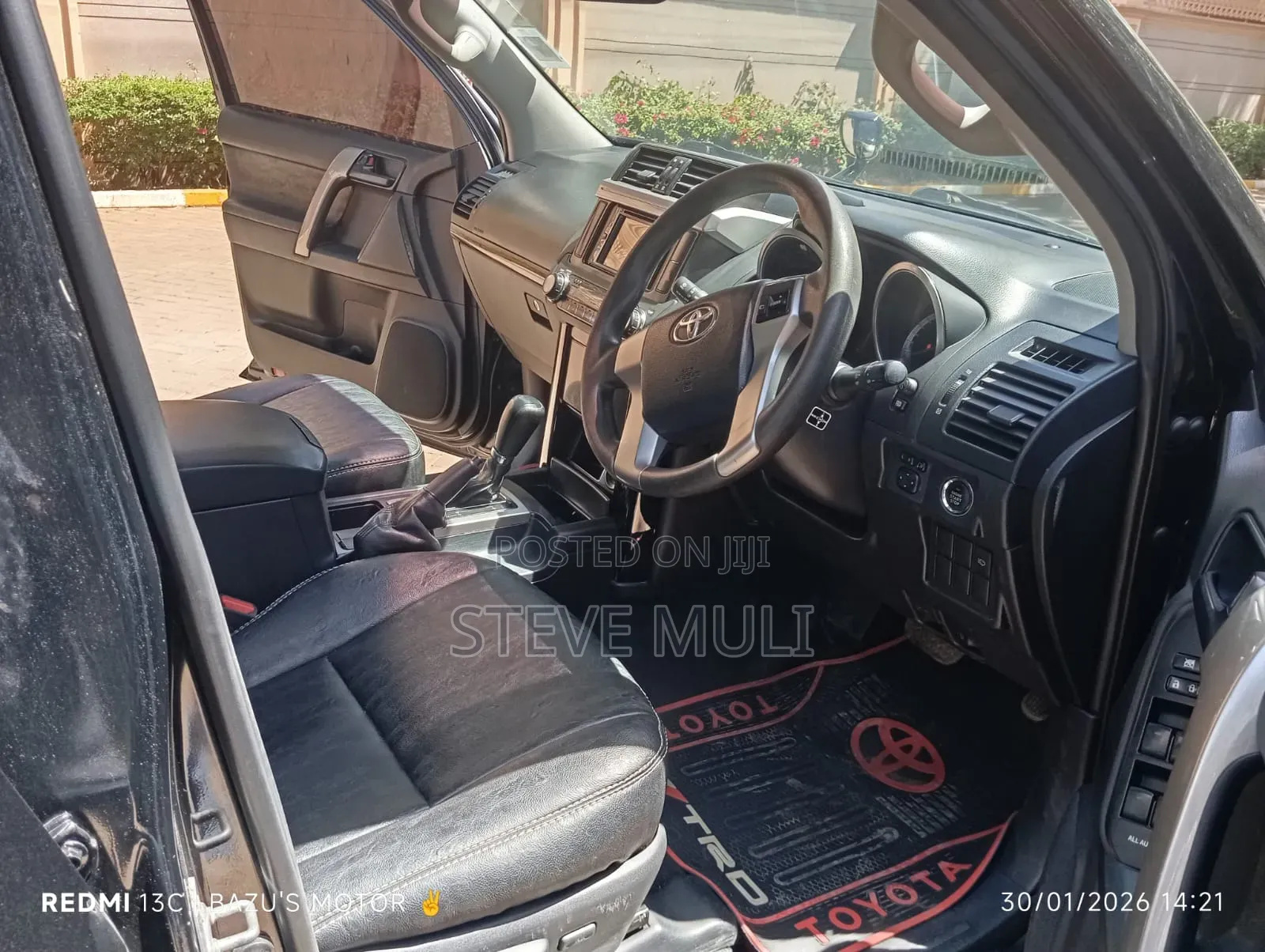 Toyota Land Cruiser Prado 2014 Matt Black