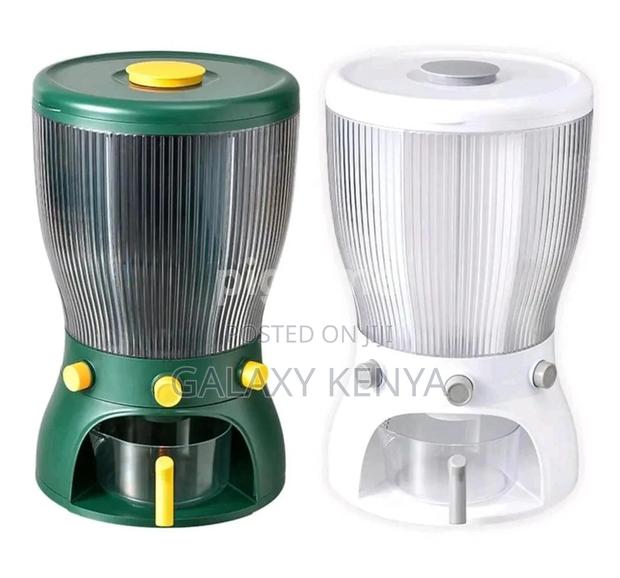 Partitioned Rotating Cereal Dispenser - thumbnail 4