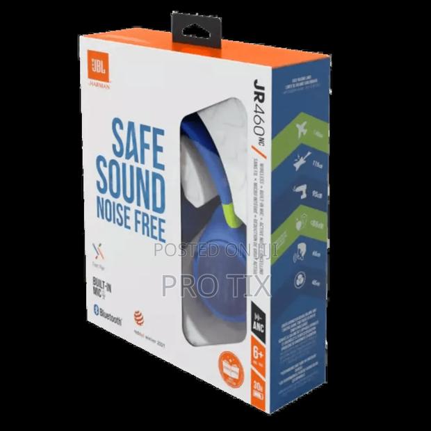 JBL Jr460nc Kids Over-Ear Noise Cancellation Wireless Headphones