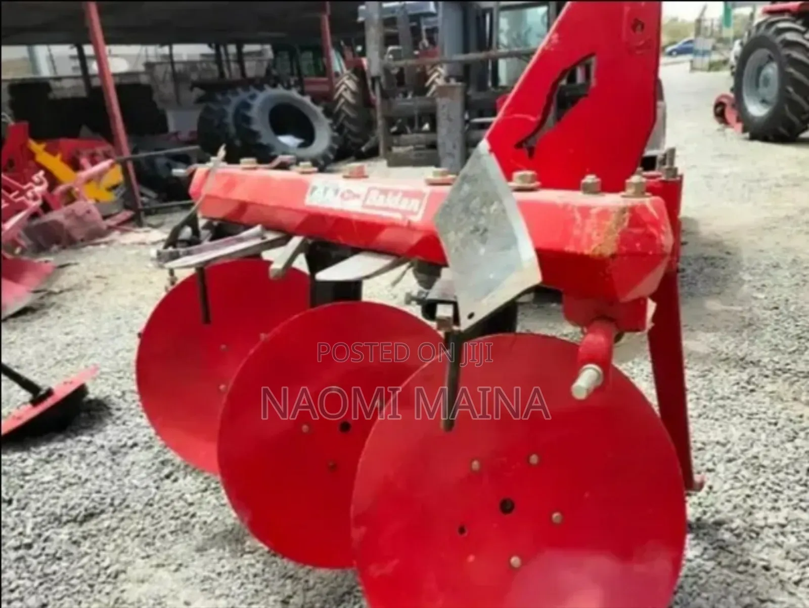Heavy Duty Baldan/Samaki 3 Discs Plough