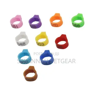 Plastic Pigeon Foot Ring Inner Diameter: 8 Mm (50 Pieces)