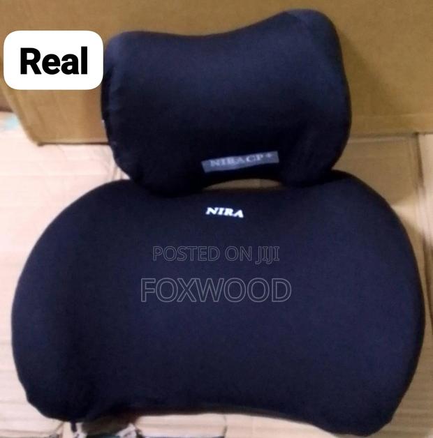 Two-Piece Memory Foam Car Headrest - thumbnail 2