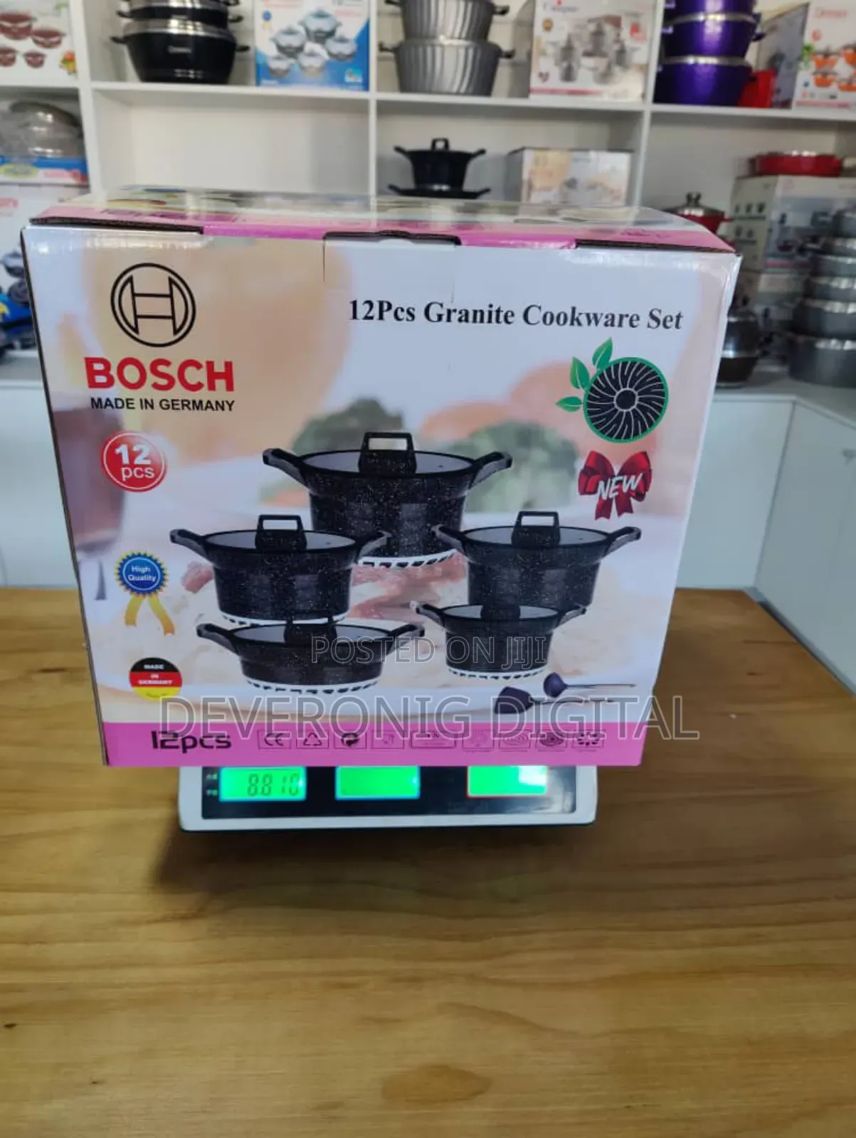 12 PCS Bosch Cookware Now