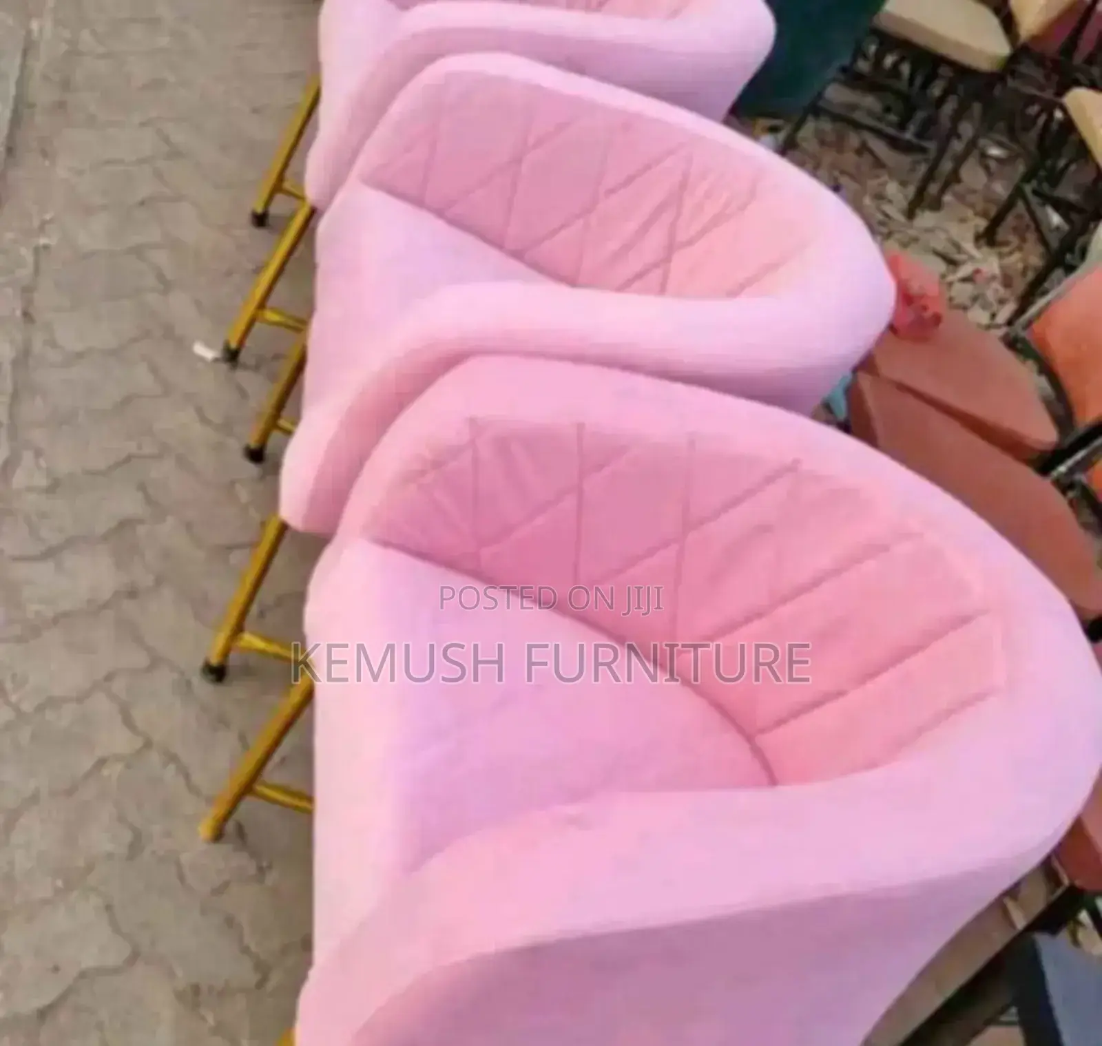 Styling Chairs in Pink