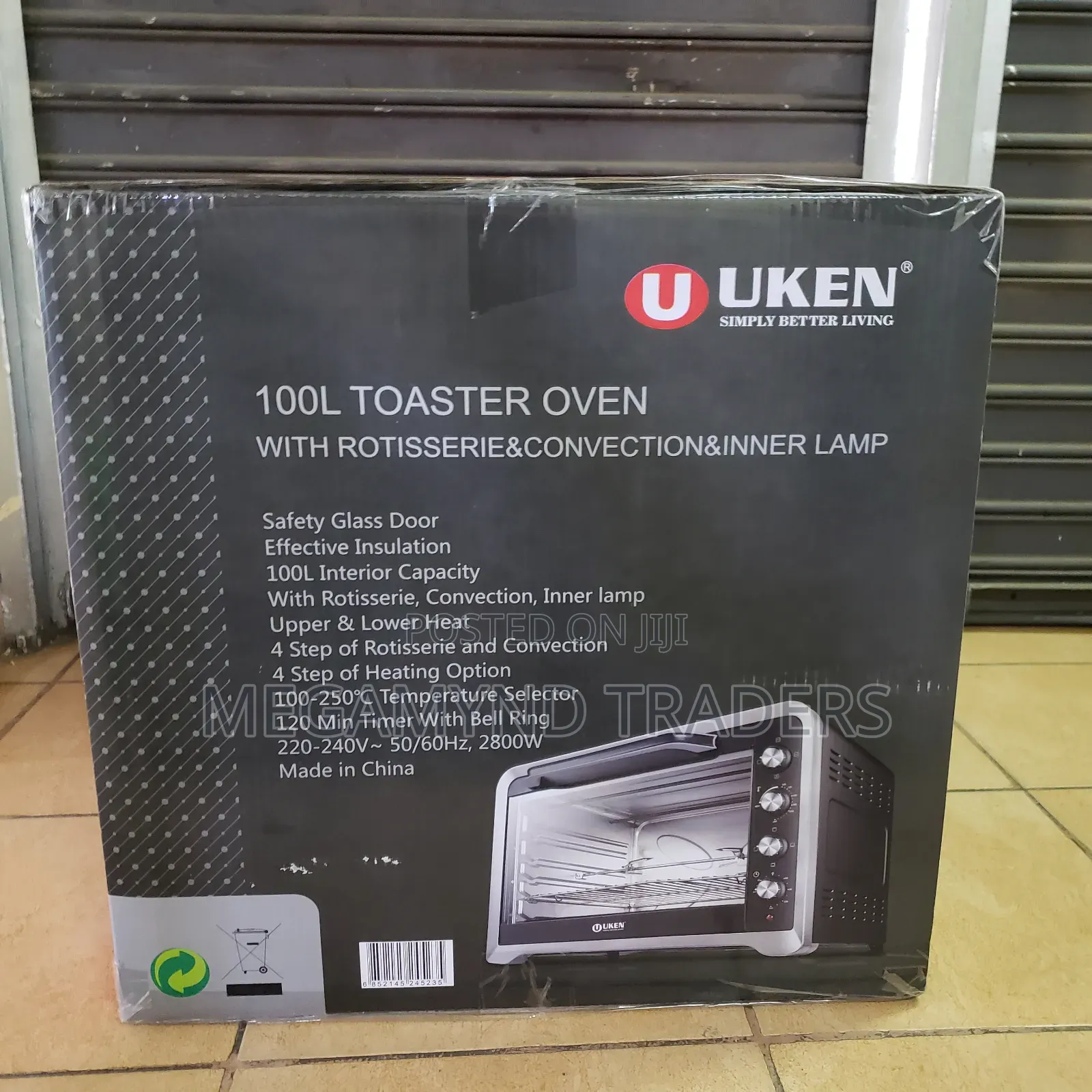 100 LTR Toaster Oven/Uken Electric Oven Cooker 100 LTR