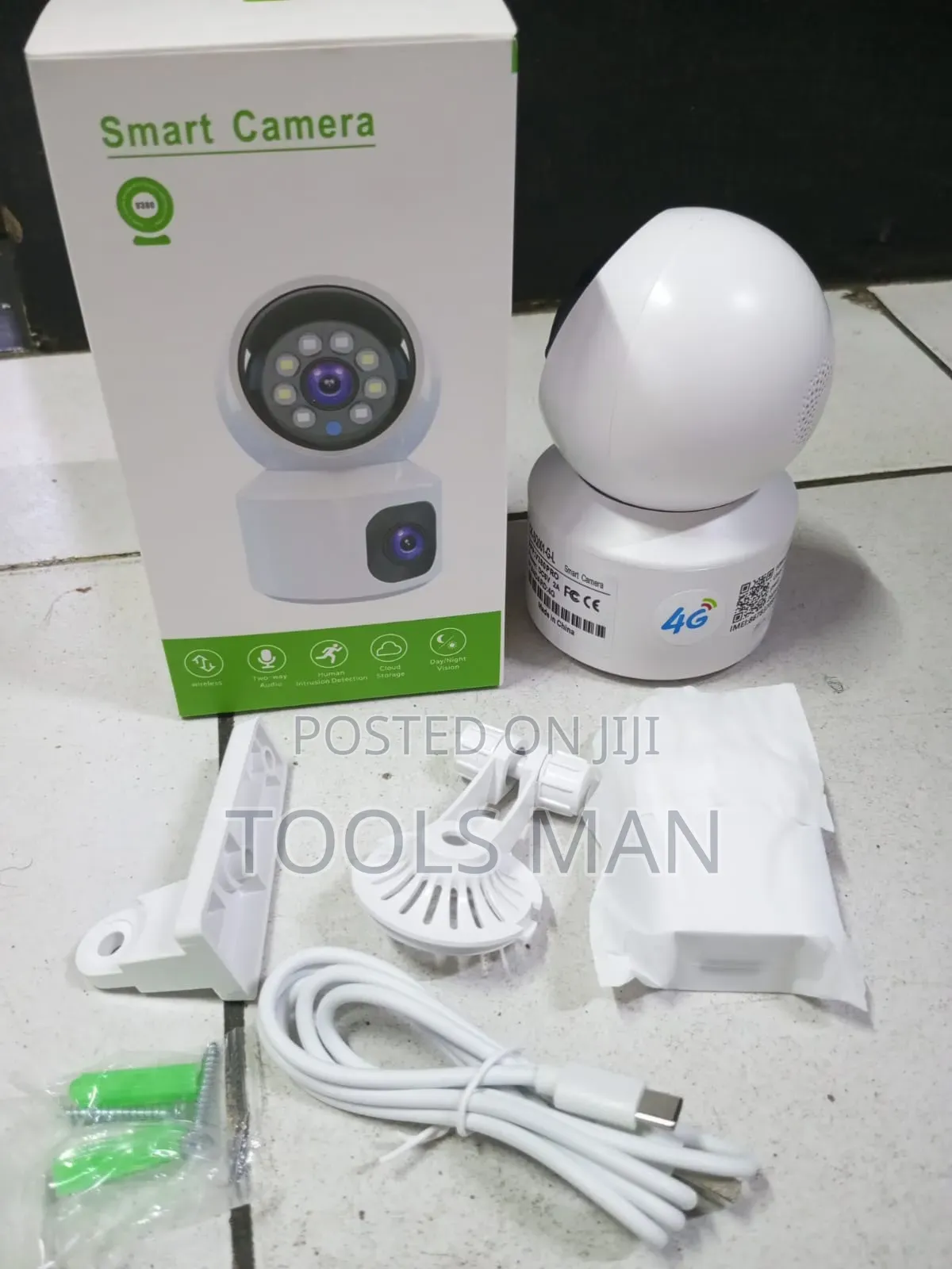 4g Dual Lens Mini PTZ Smart Camera.