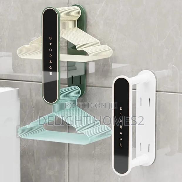 Retractable Hanger Storage Shelf Punch_cu - thumbnail 2