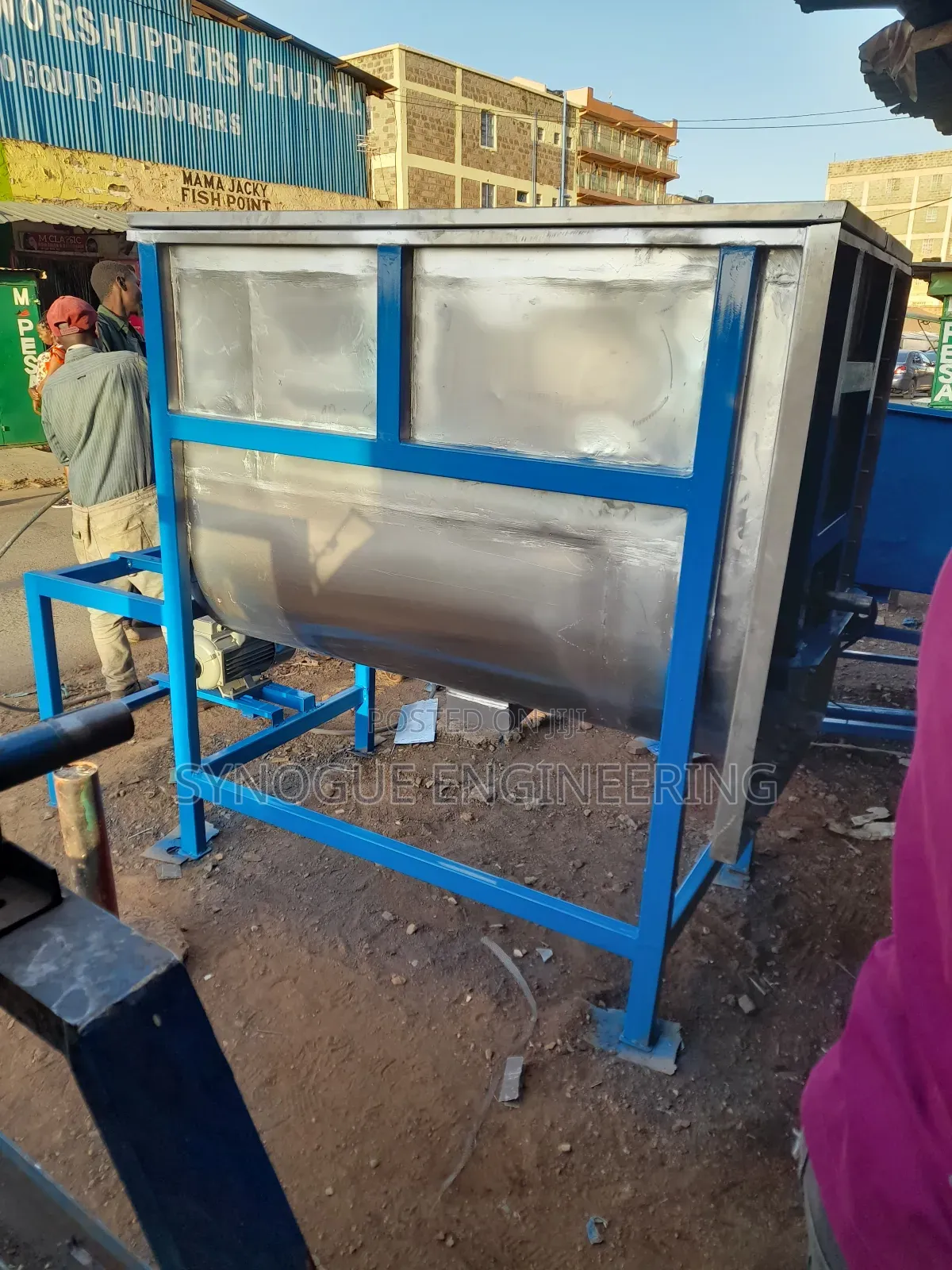 Powder Detergent Ribbon Mixer Machine