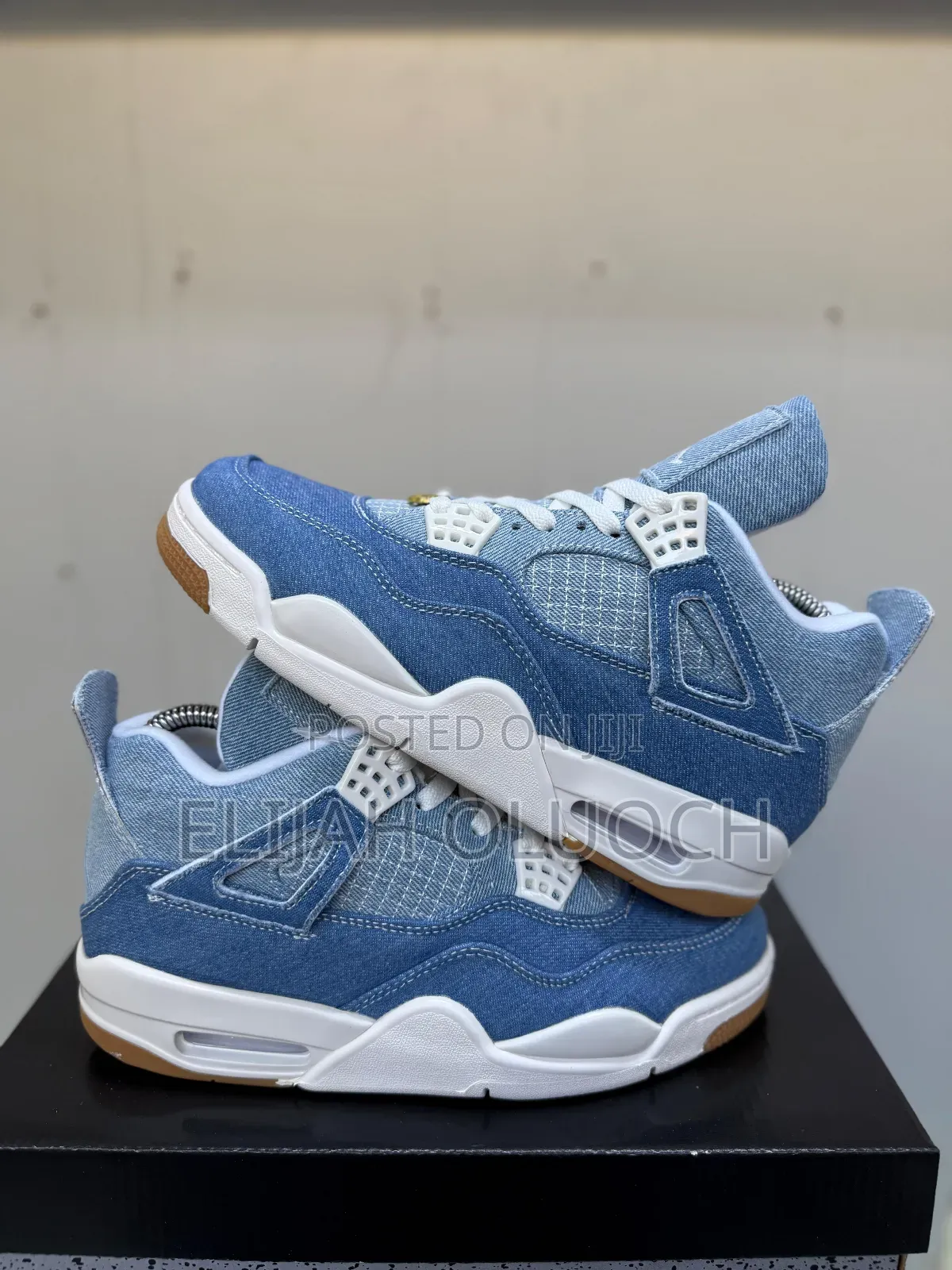 Nike Air Jordan 4 Retro Tex "Denim Worn Blue" Sneaker I
