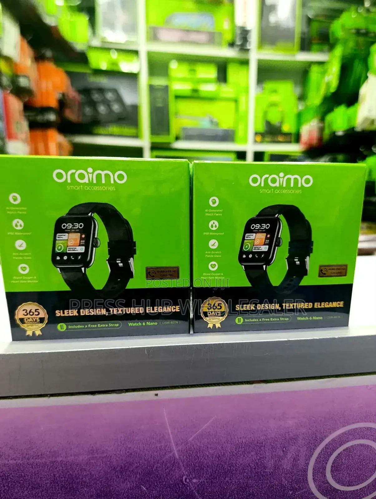Oraimo Watch 6 Nano Smartwatch.