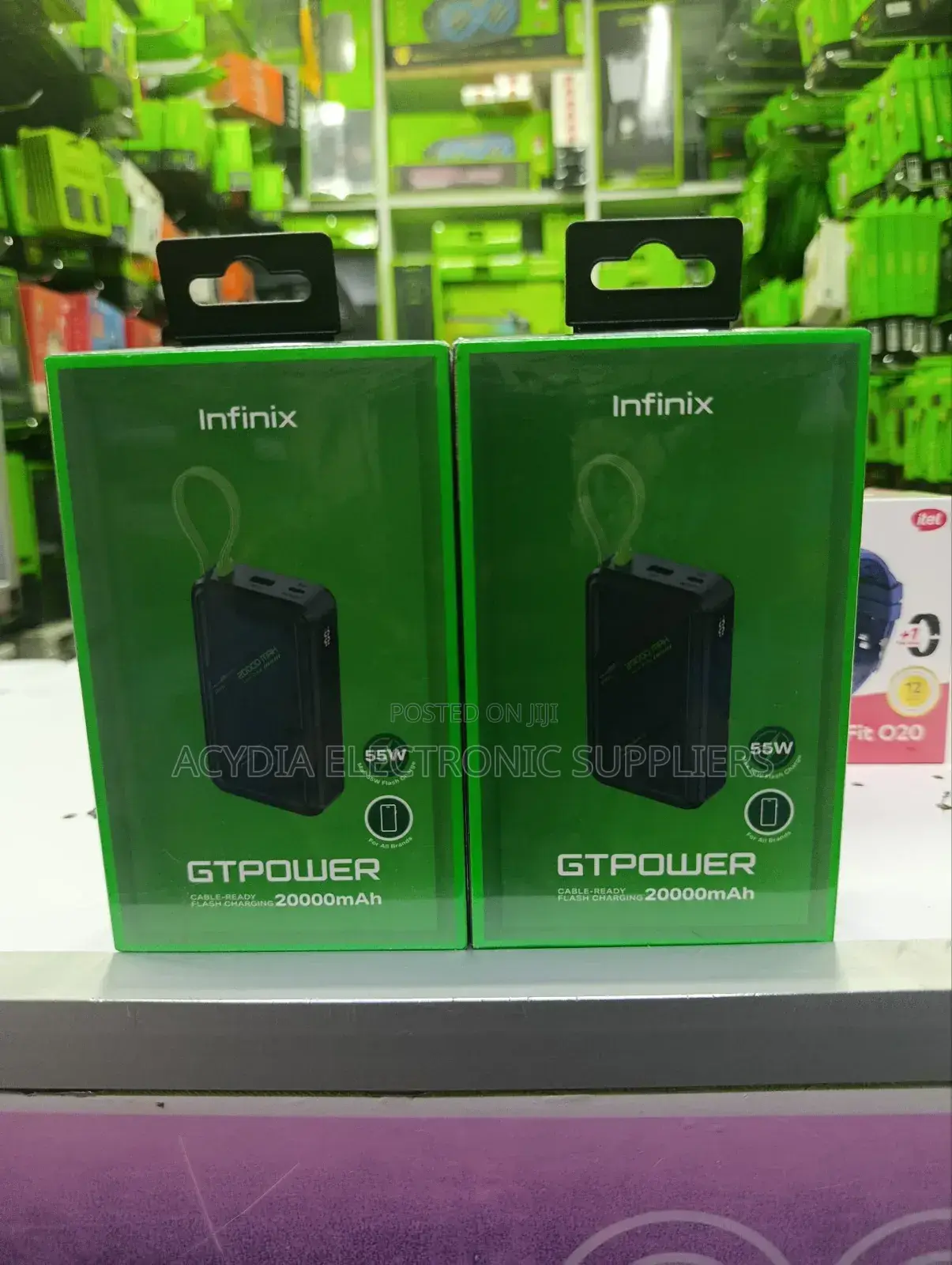 Infinix Gt Power 20000mah 55w Power Bank for Phones and Laptops