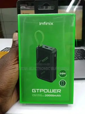 Infinix Gt Power 20000mah 55w Power Bank for Phones and Laptops