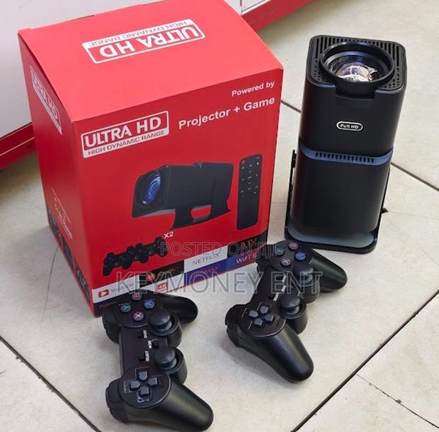 Hy320 Android 13 Projector With Apps and Games and Gaming Consoles - thumbnail 3