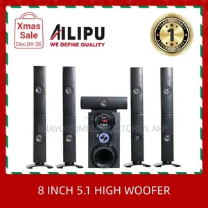 Kl-8501ad 5.1 8in Woofer Pro+ 60w+10w*5 Woofer