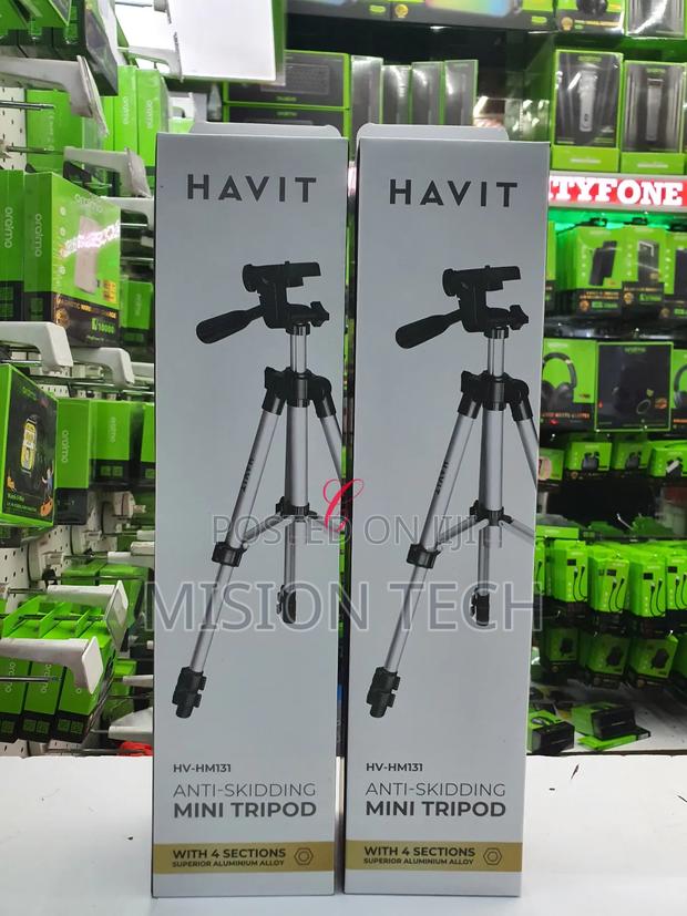 Havit Hv-Hm131 Anti-Skidding Mini Tripod.*
