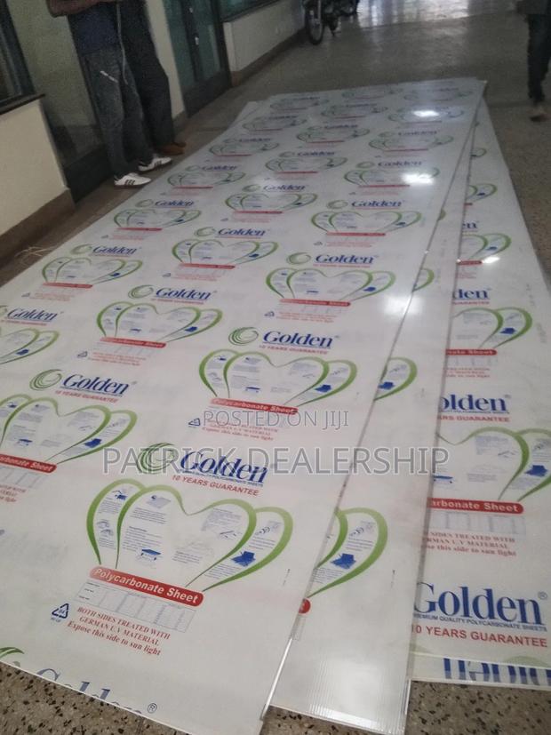 Golden Polycarbonate Sheet - main view