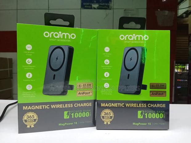 Oraimo Magpower 15 Magnetic Wireless Charging Power Bank