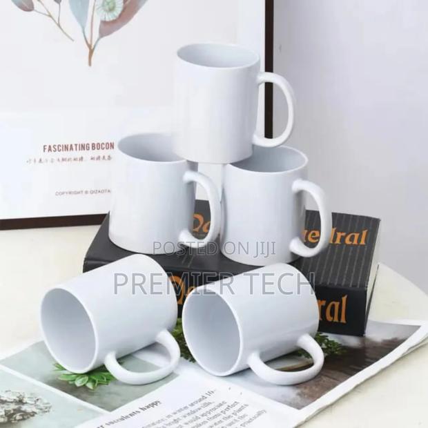 Pure White Classy Mugs