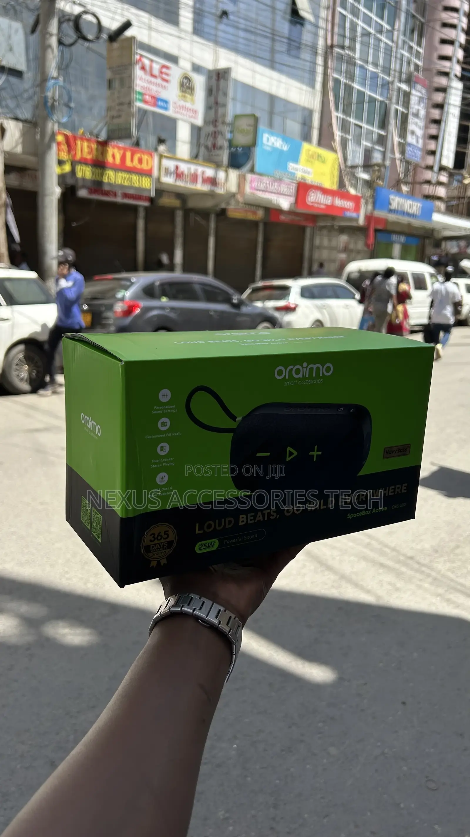 Oraimo Spacebox Active 25w Bluetooth Speaker