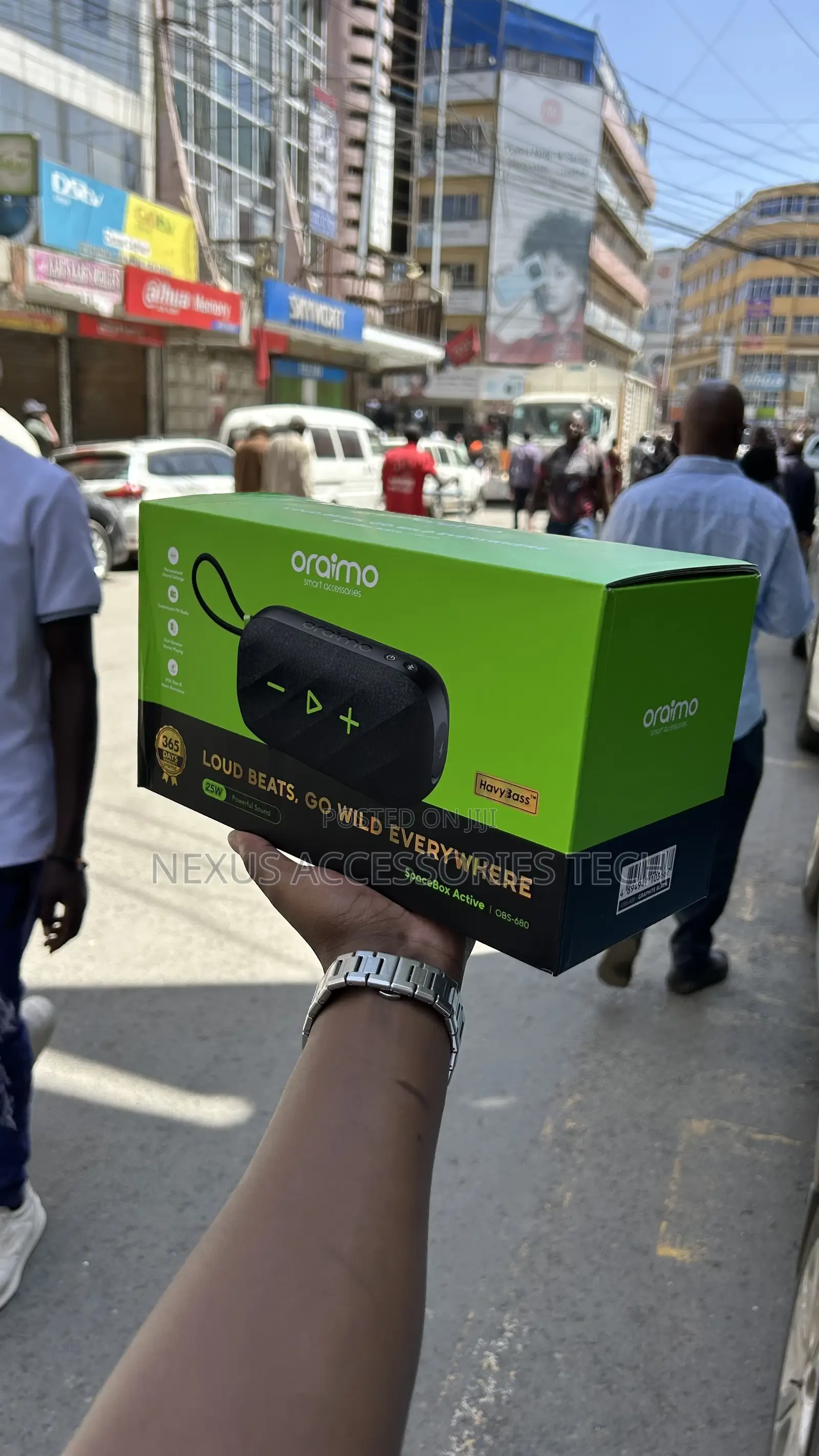 Oraimo Spacebox Active 25w Bluetooth Speaker
