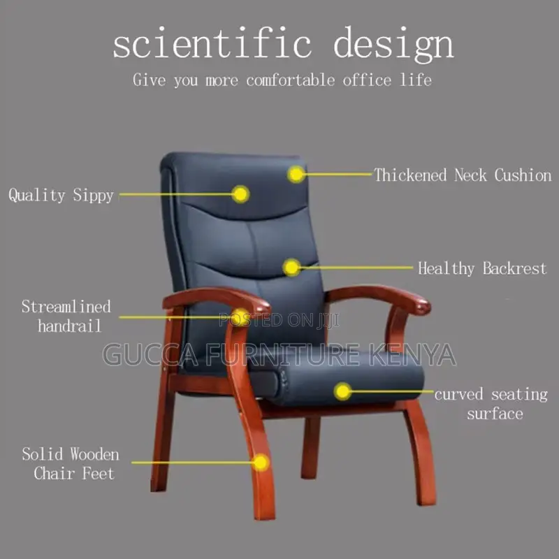 Office Executive Leather Conference Chair