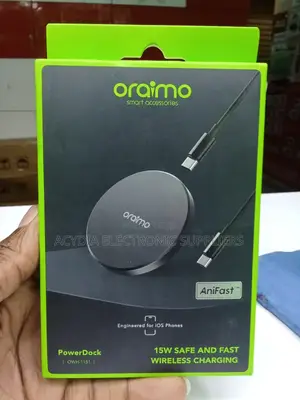 Oraimo Powerdock 15w Safe and Fast Wireless Charging Charger