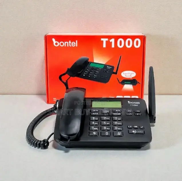 Bontel GSM Fixed Landline Desktop Phone Wireless Simcard Based
