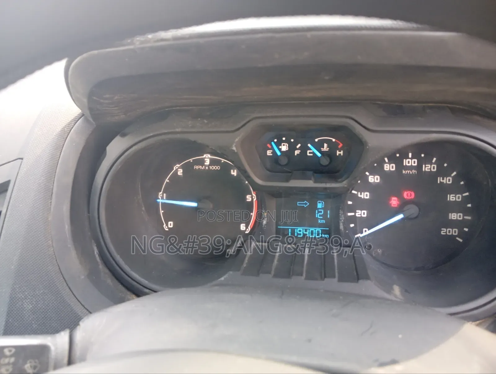 Ford Ranger 2015 Blue