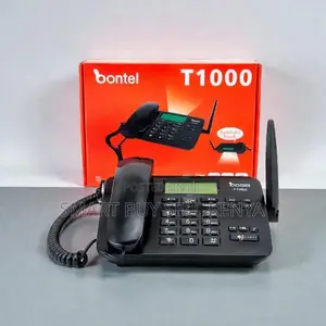 Bontel GSM Landline Phone With Inbuilt Battery for Home Office