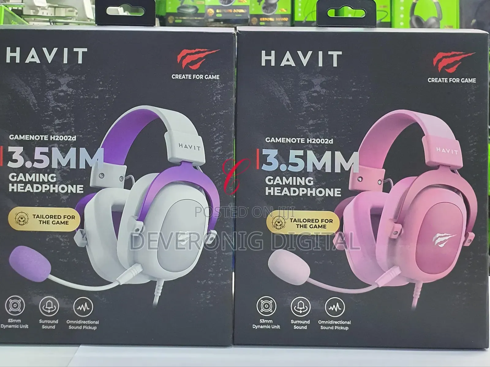 Havit Gamenote H2002d 3.5mm Gaming Headphone