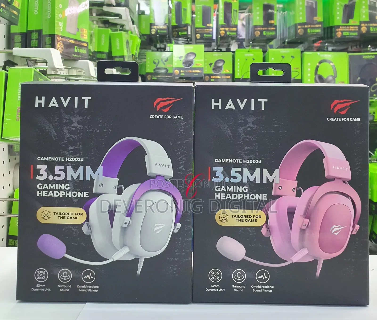 Havit Gamenote H2002d 3.5mm Gaming Headphone