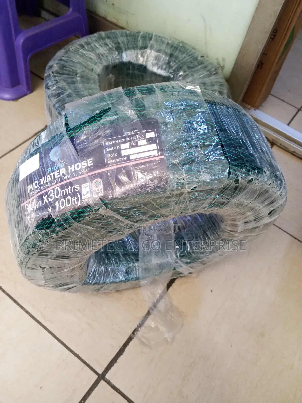 PVC Water Hose Pipe 3⁄4 in 30mtrs