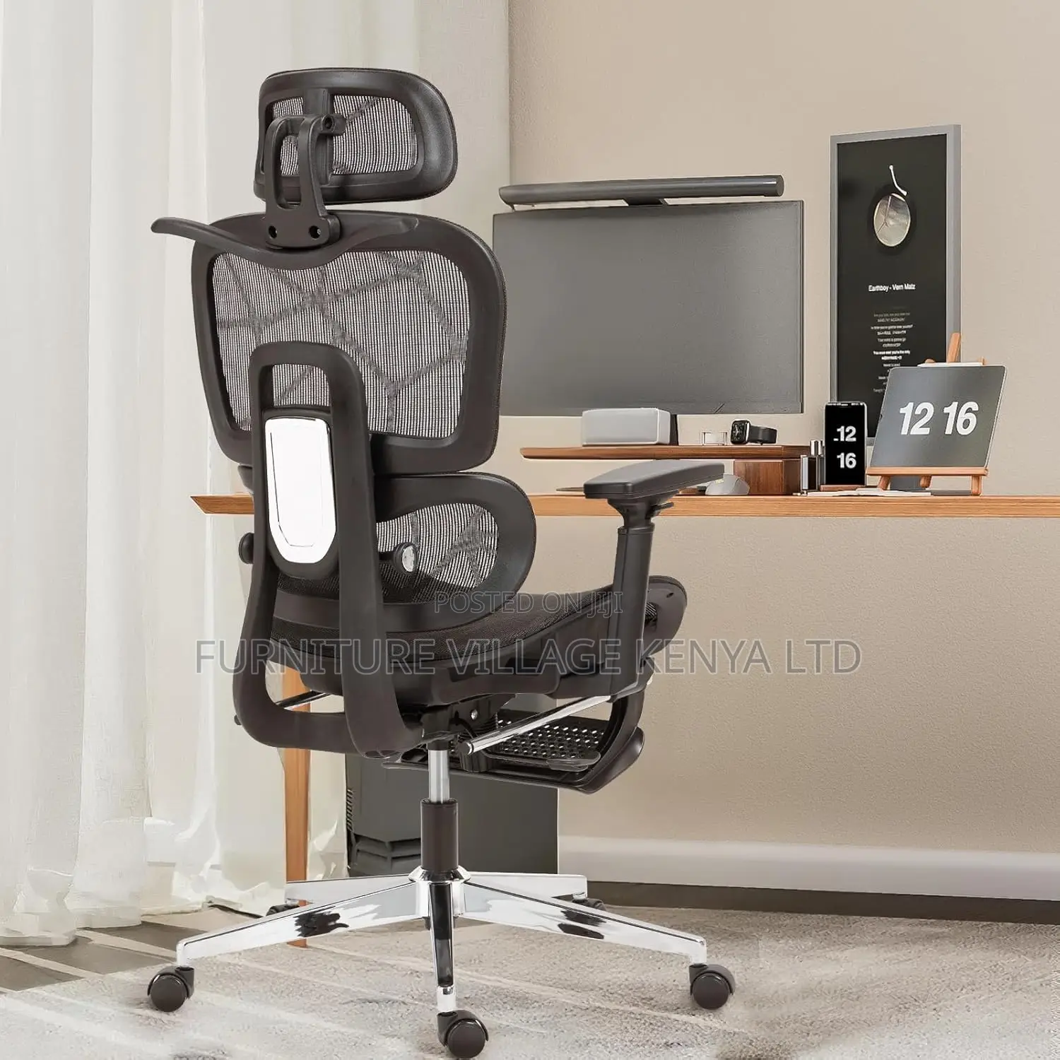 Office Chairs - High-back Executive Orthopedic Seat