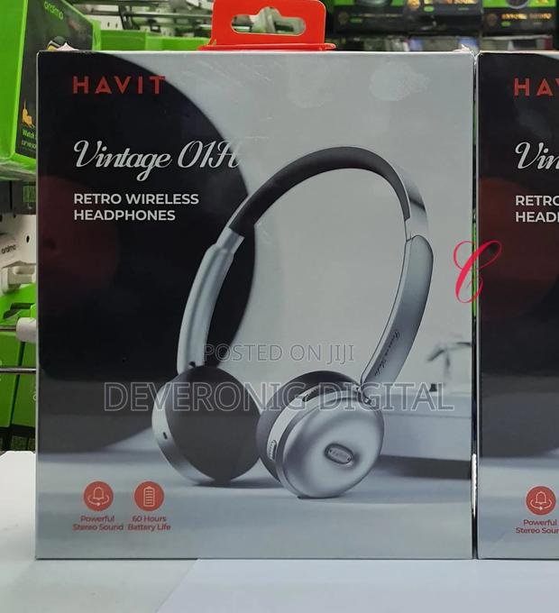 Havit H616bt Vintage 01h *80hrs Playtime* Retro Wireless Headphones