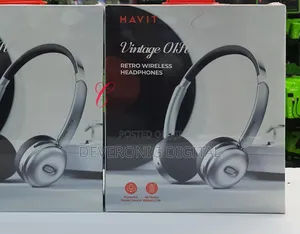 Havit H616bt Vintage 01h *80hrs Playtime* Retro Wireless Headphones