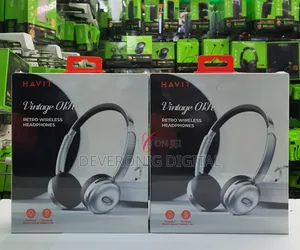 Havit H616bt Vintage 01h *80hrs Playtime* Retro Wireless Headphones