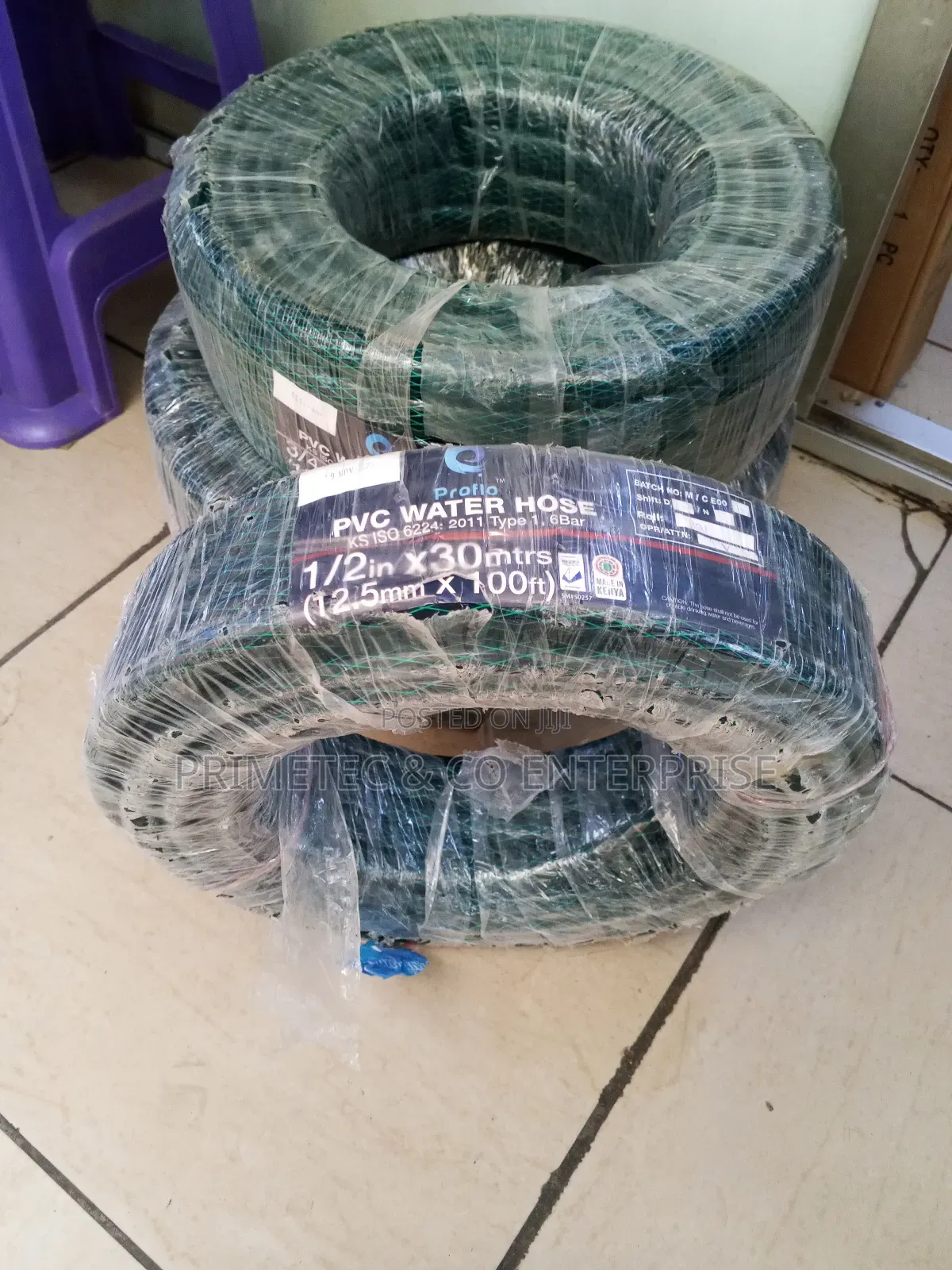 PVC Water Hose Pipe 1⁄2*30mtrs
