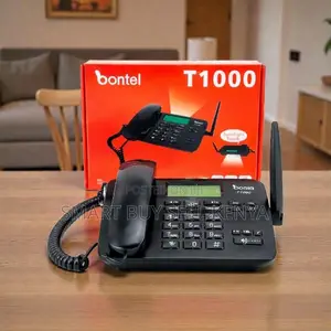 Bontel GSM Landline Phone Crystal Clear Voice Loud Speaker