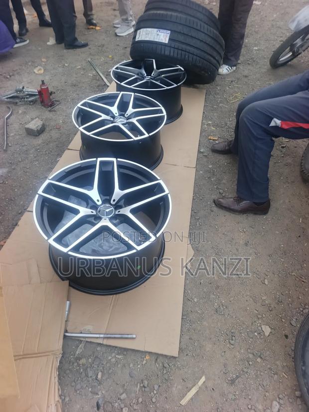 Size 21 NCH Gle 4matic Rims - main view