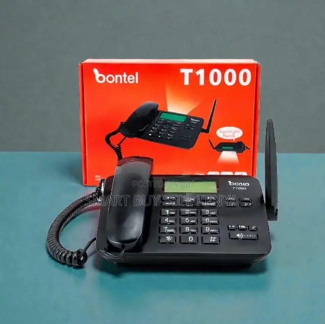 Bontel GSM Fixed Wireless Desktop Phone Long Battery Backup