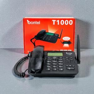 Bontel GSM Wireless Desktop Phone Big Phone Book Support - thumbnail 2