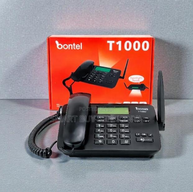 Bontel GSM Wireless Desktop Phone Big Phone Book Support - main view